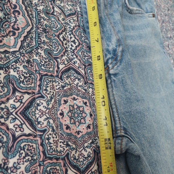 Denim Forum The Twiggy High Rise Flare 28L Size 29 - Picture 10 of 11